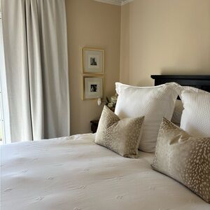 Antelope Print Down Filled Throw Pillows Custom Made